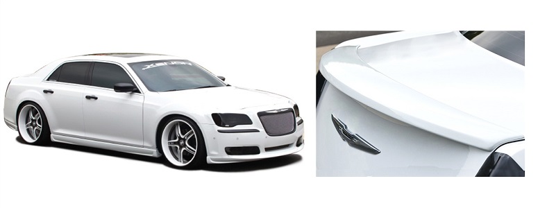 Xenon Urethane Full Body Kit with Spoiler 11-18 Chrysler 300